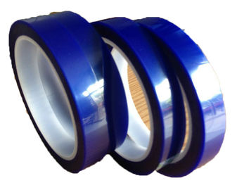अनुकूलित लेपित एक्रिलिक फिल्म स्प्लिसिंग टेप 65 यूएम मोटाई ब्लू रंग